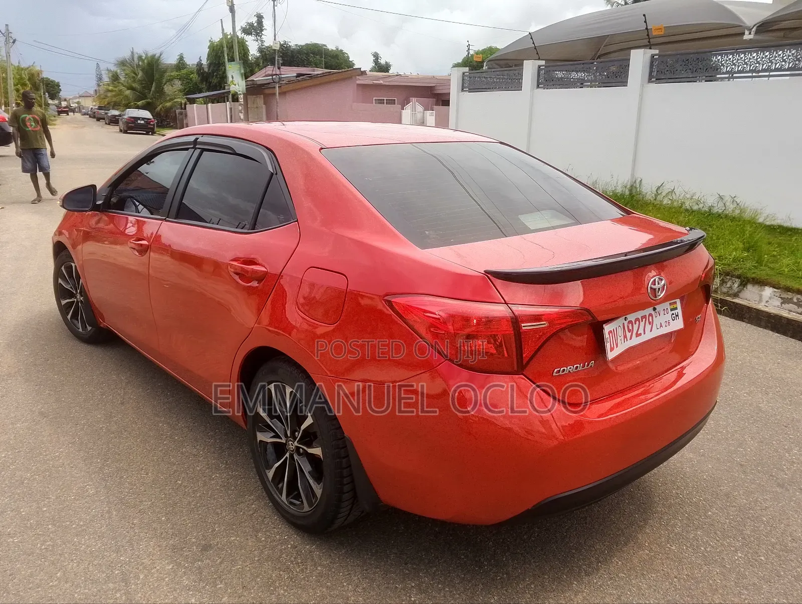 Toyota Corolla SE (1.8L 4cyl 2A) 2018 Red