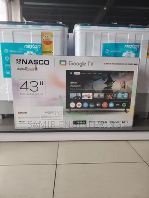 Nasco 43" Frameless Smart Android Google Tv (Nas-B43fbfl-G)