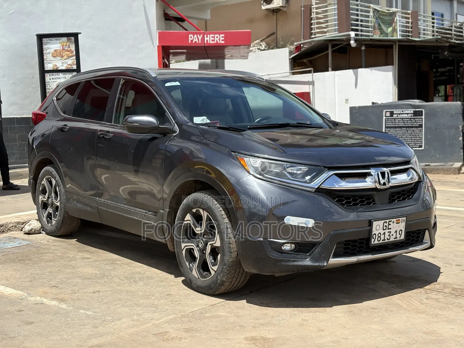 Honda CR-V EX-L AWD 2018 Gray
