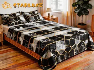Flat Sheet and Pillow Cases Bundle ( 6 PCS Set )