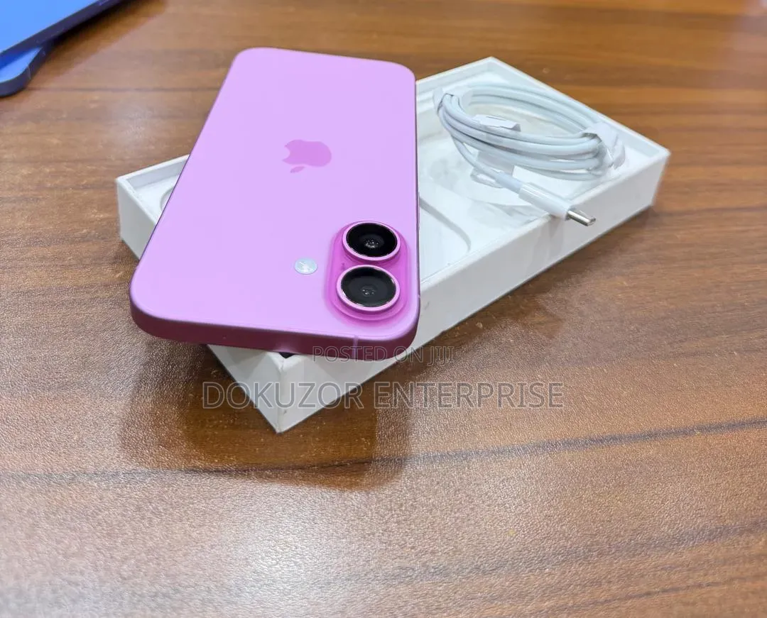 New Apple iPhone 16 128 GB Pink