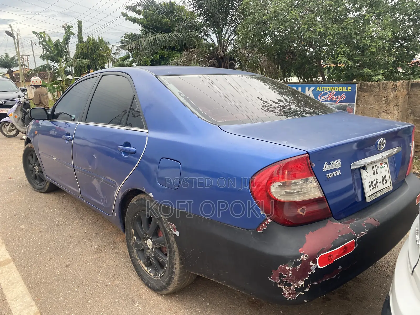 Toyota Camry 2002 Blue