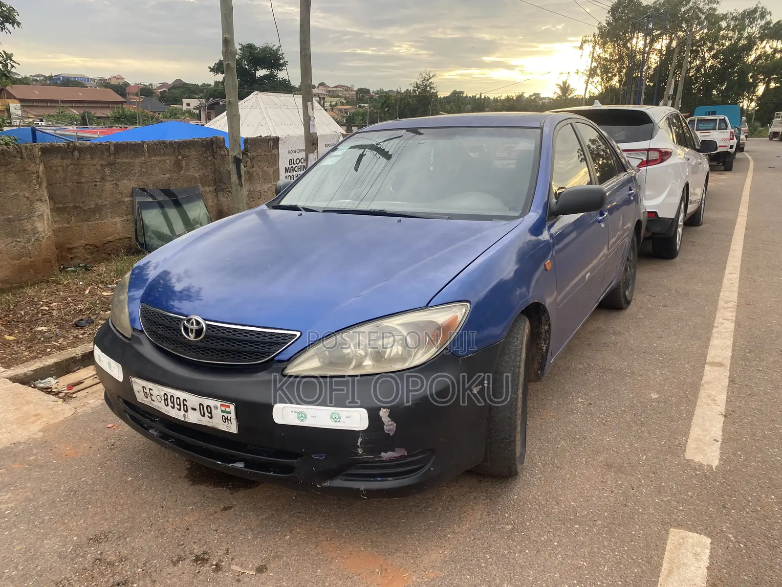 Toyota Camry 2002 Blue