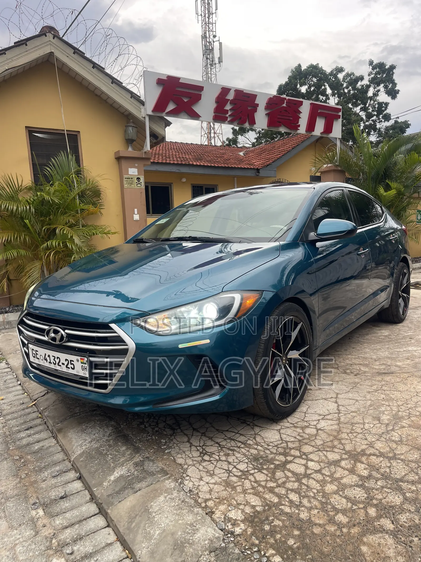 Hyundai Elantra 2017 Green