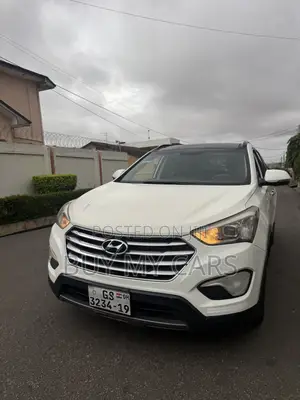 Hyundai Santa Fe SE AWD 2016 White