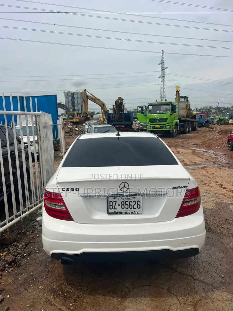 Mercedes-Benz C250 2013 White