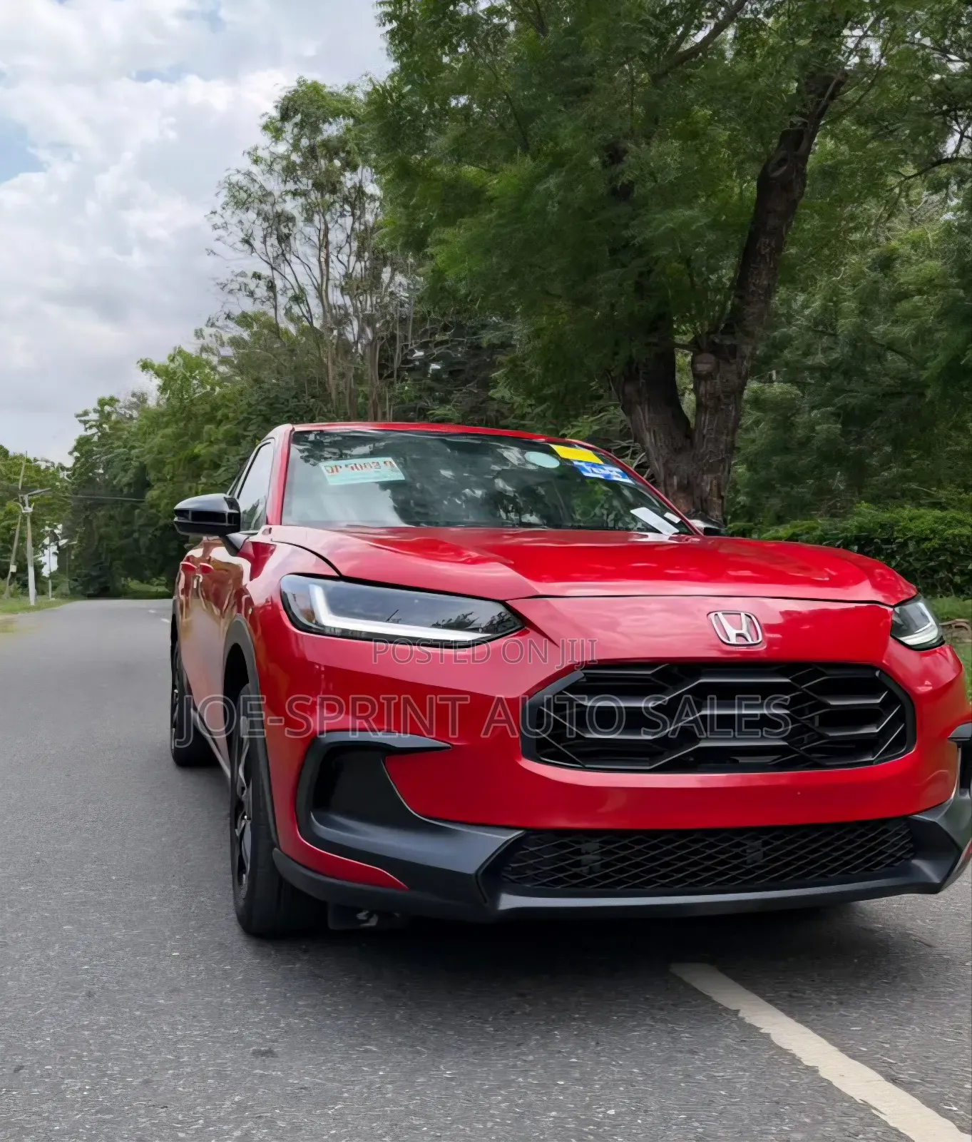 Honda HR-V Sport AWD CVT 2023 Red