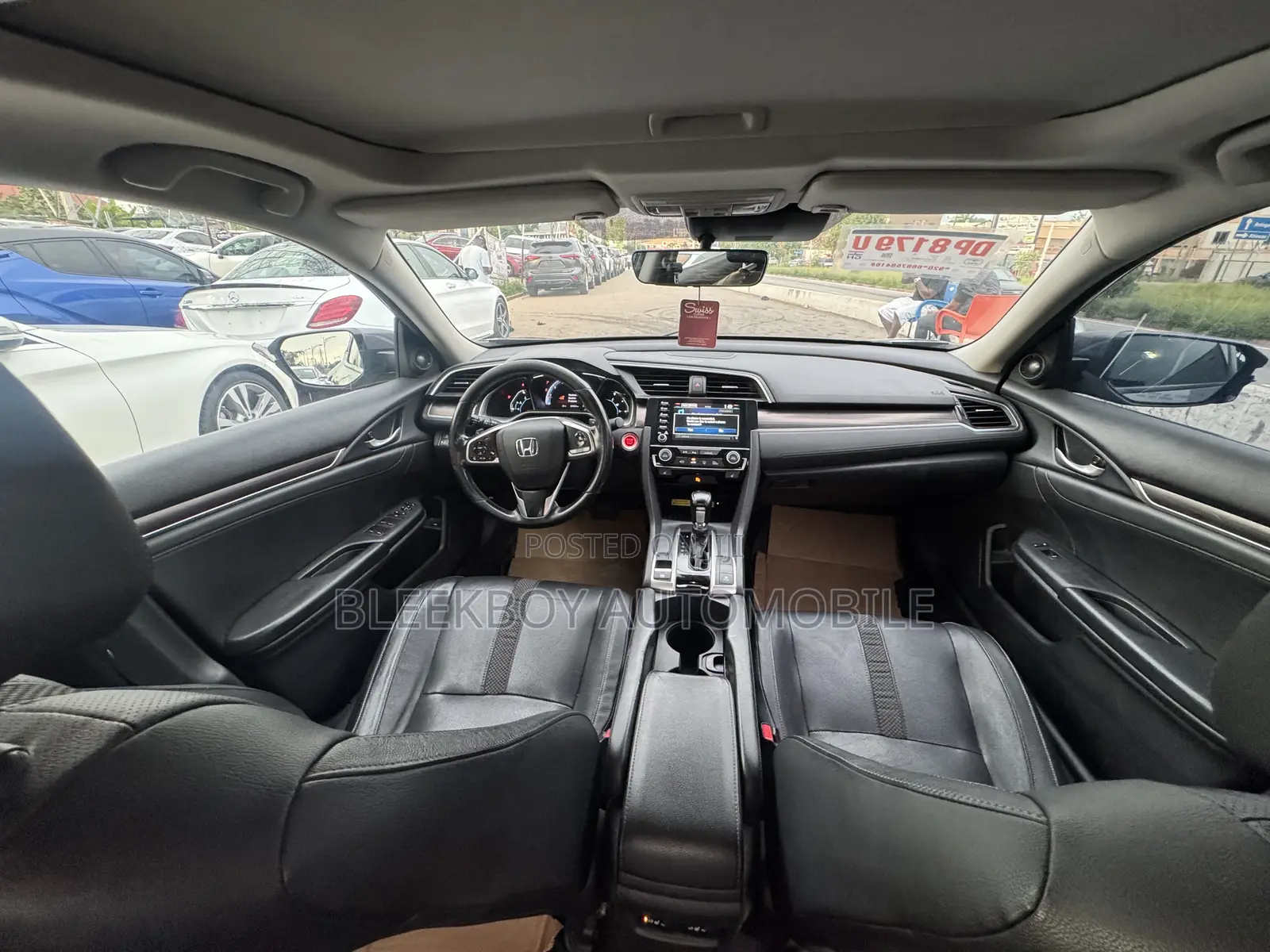 Honda Civic Touring Sedan 2019 Gray