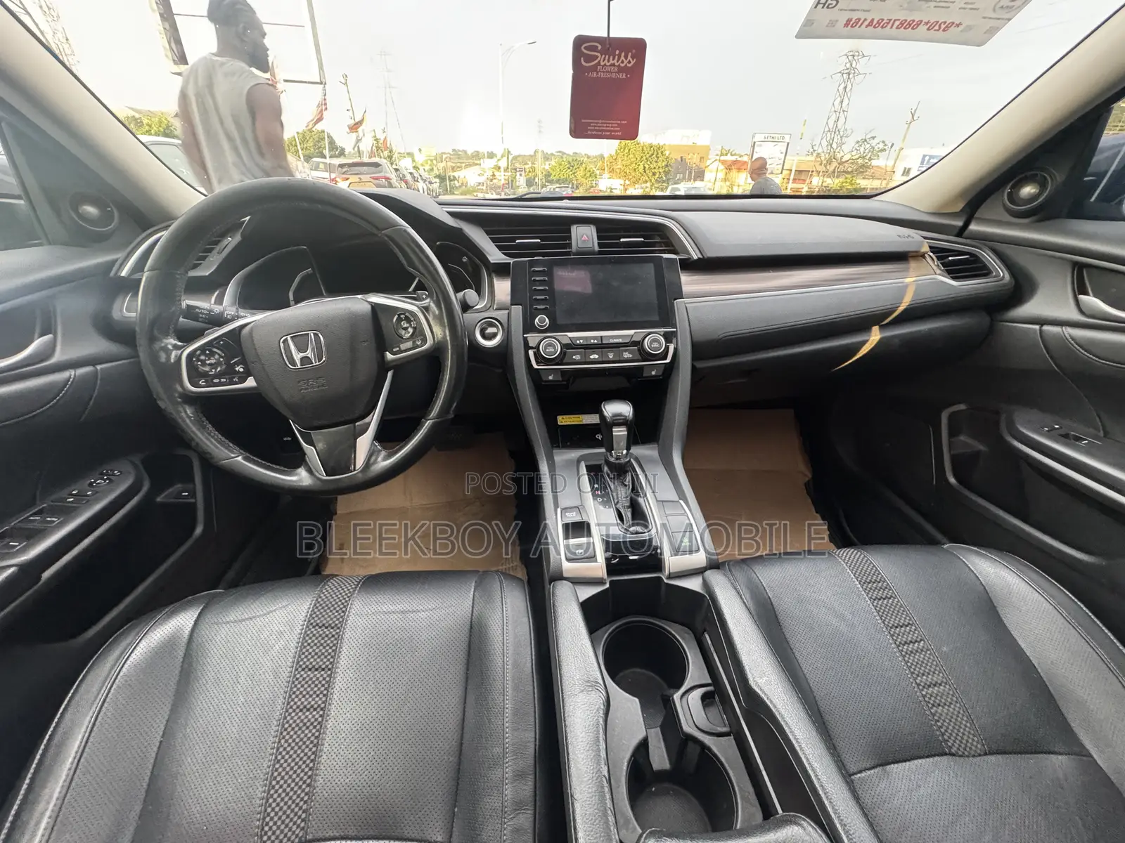 Honda Civic Touring Sedan 2019 Gray
