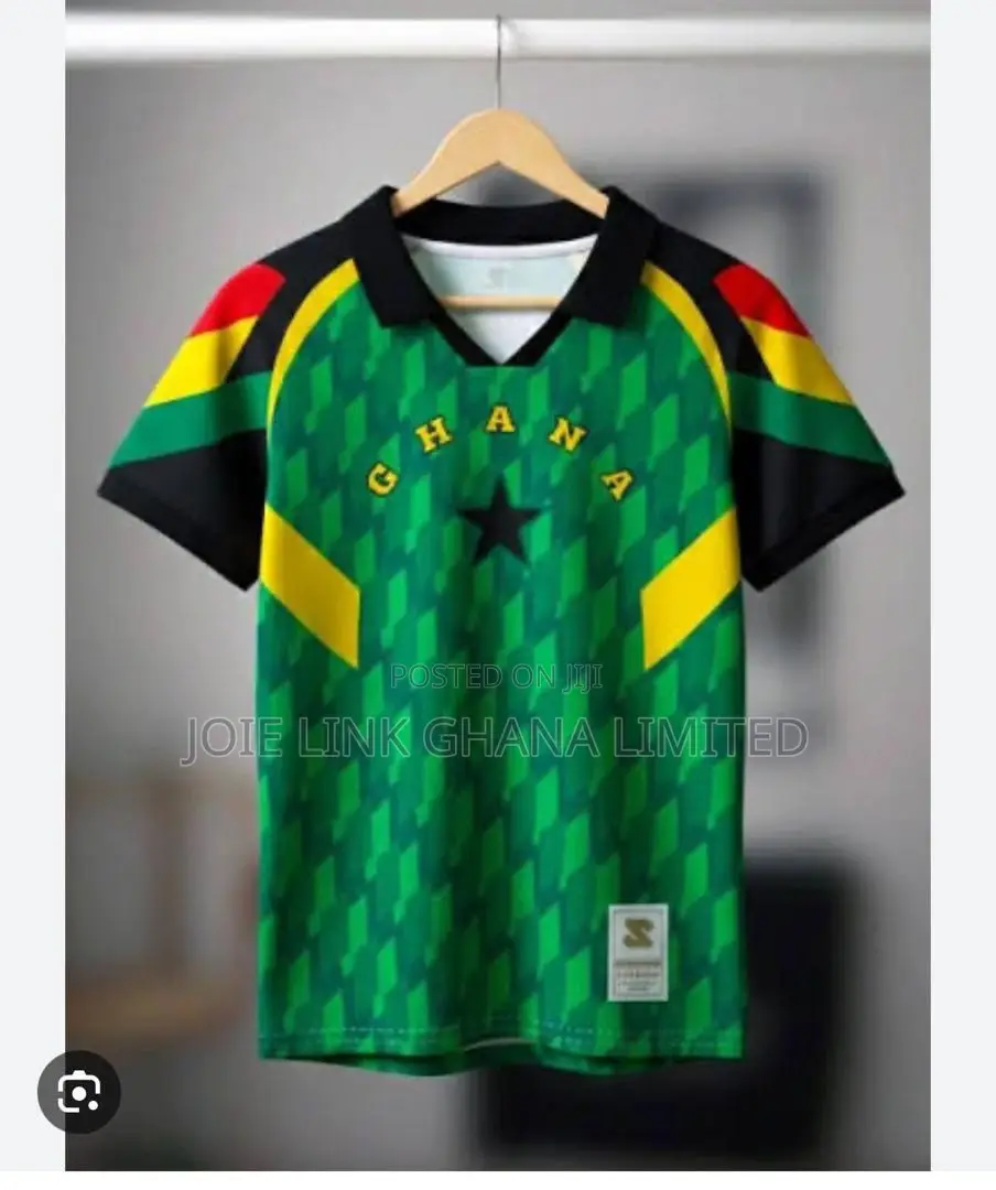 Premium Ghana Retro Jerseys Available in Stock ( Dm Quick)