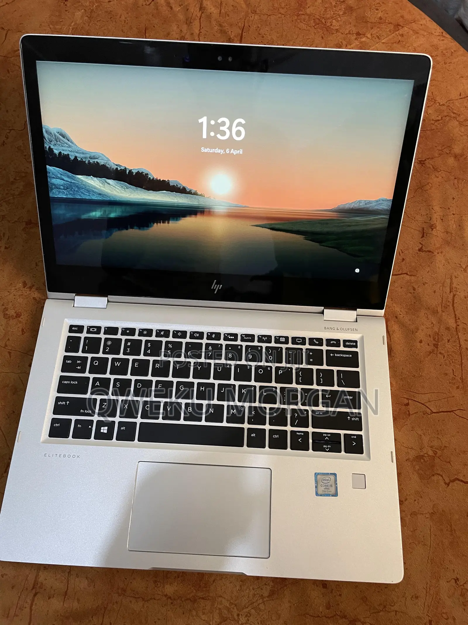 Laptop HP EliteBook x360 1030 G2 16GB Intel Core i5 SSD 256GB