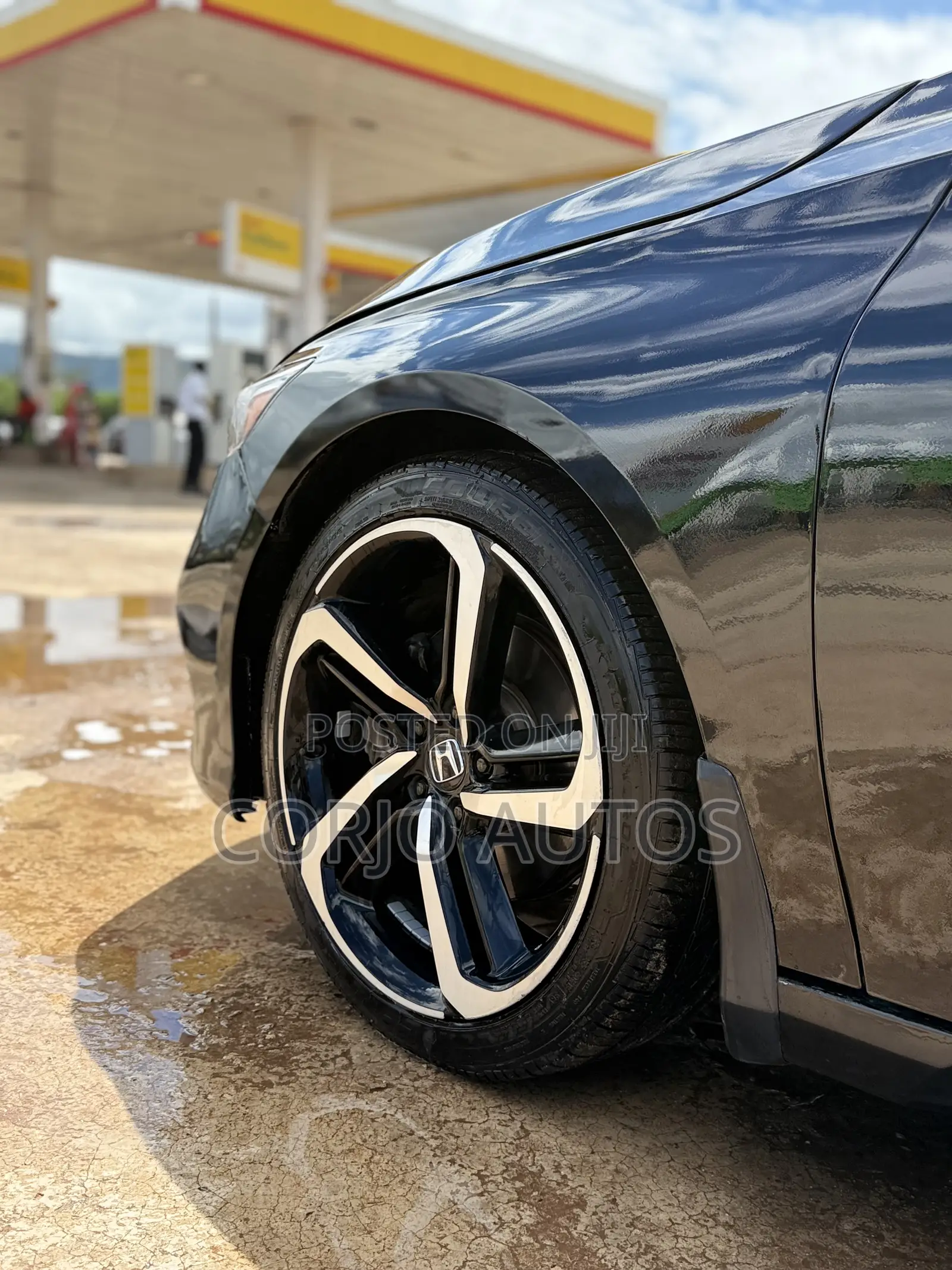 Honda Accord Sport (2.0L 4cyl Turbo 6M) 2019 Black