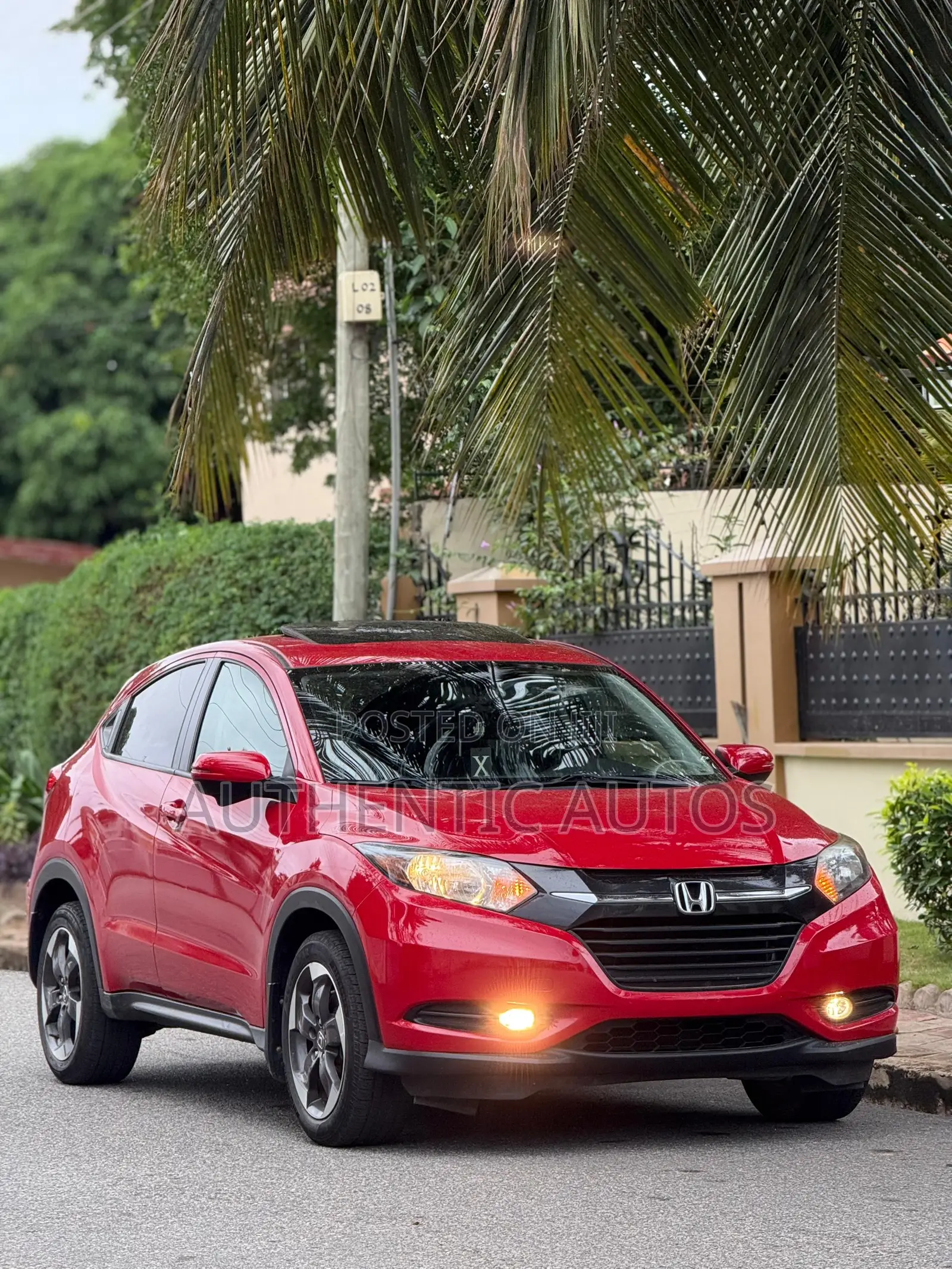 Honda HR-V EX AWD 2018 Red