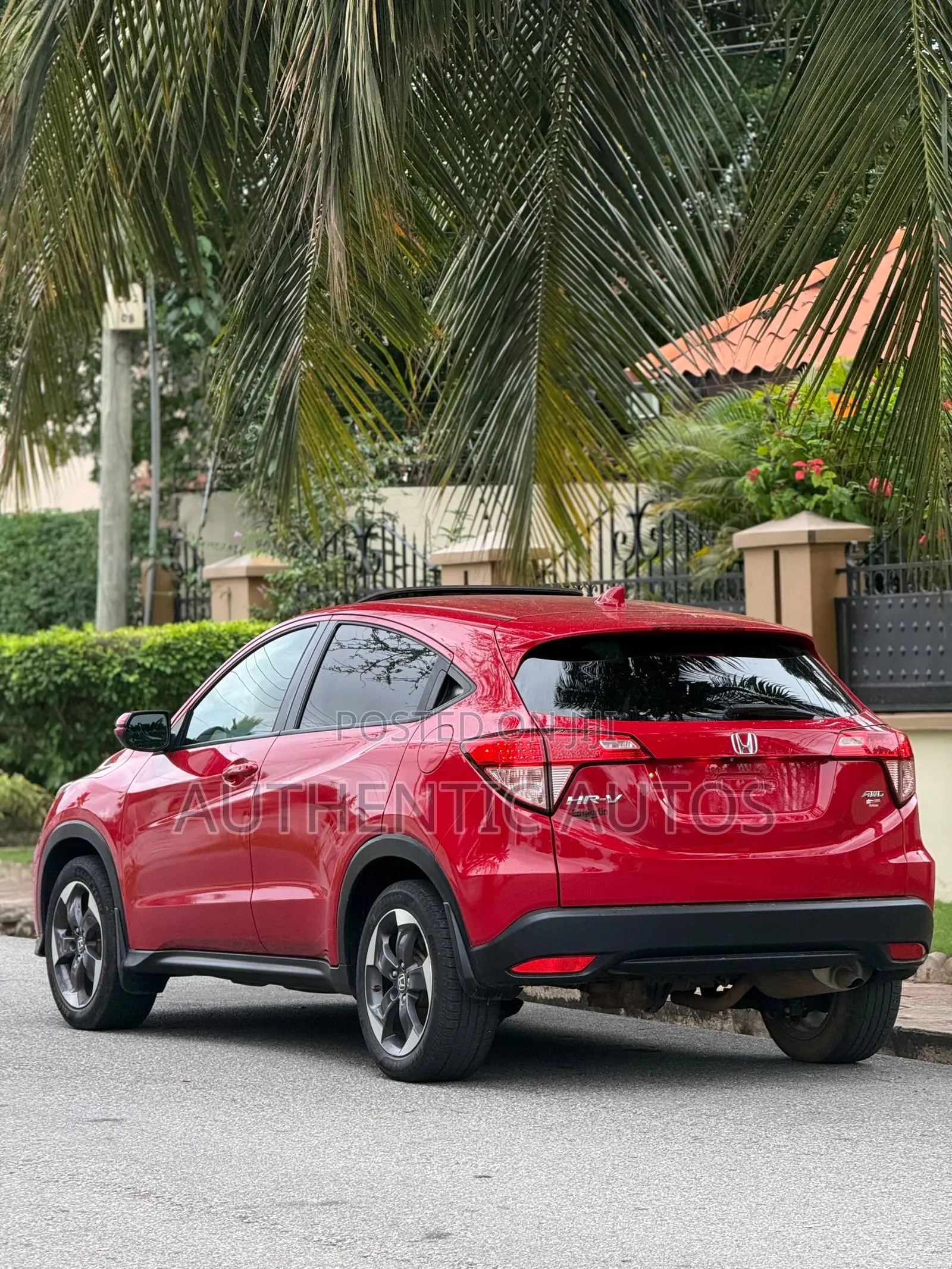 Honda HR-V EX AWD 2018 Red