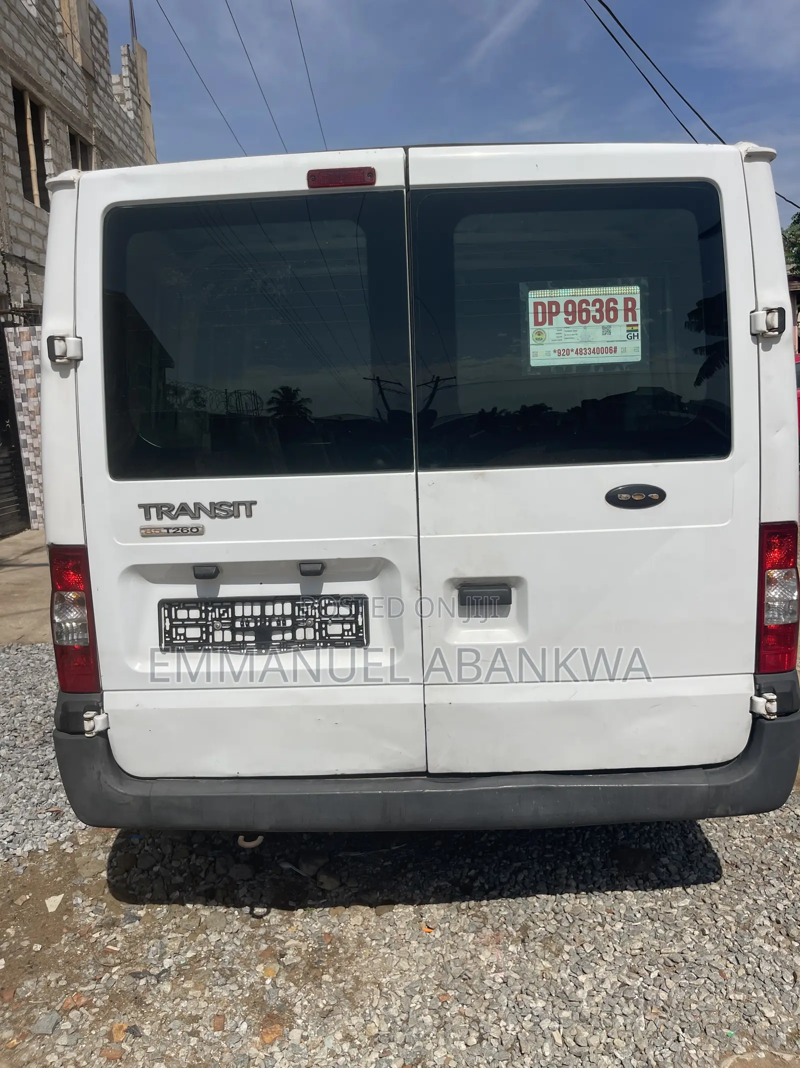 Ford Transit 2010 White