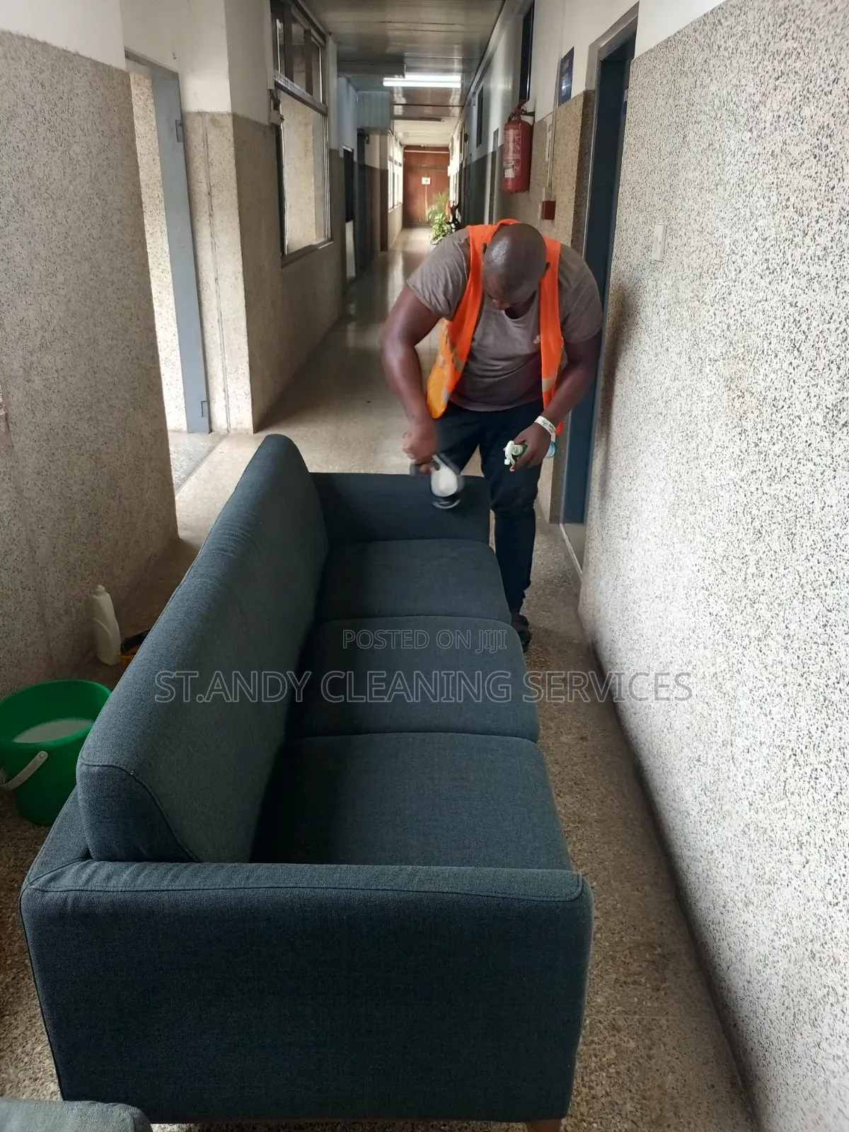 Cleaning Sofa and Polish