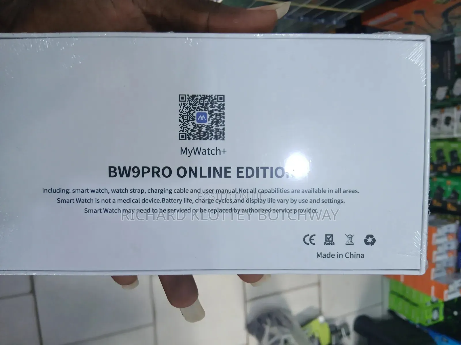 Bw9pro Online Edition Phone Watch Camera Model Global