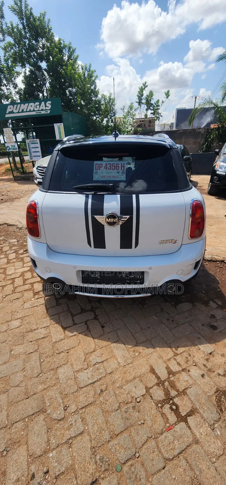 Mini Cooper Convertible S 2012 White