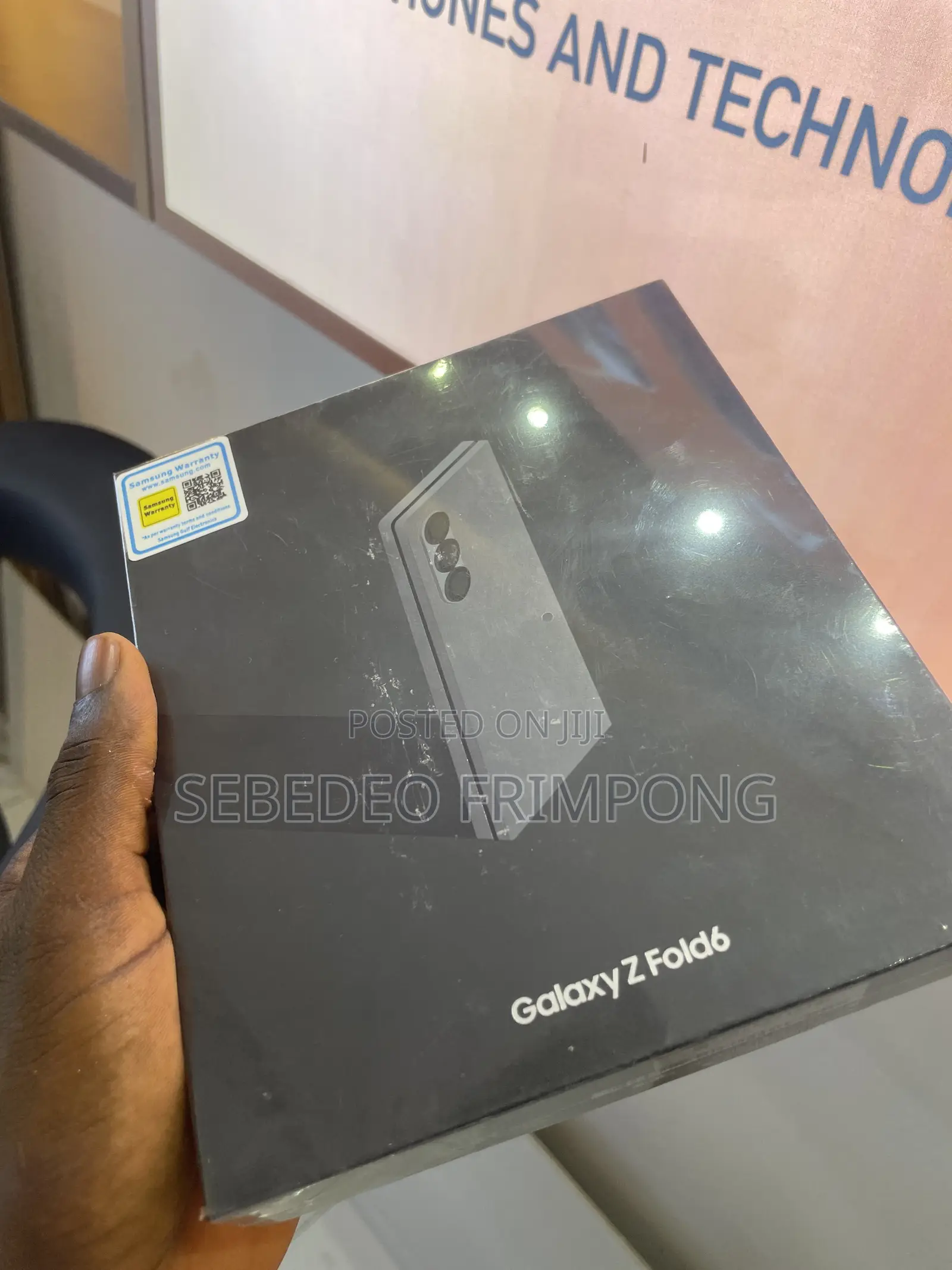 New Samsung Galaxy Z Fold6 512 GB Black