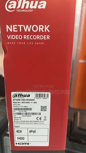 CCTV NVR Dhi-Nvr1104hs-S3/H4 Channel Compact 1u 1hdd Lite H.265 NVR