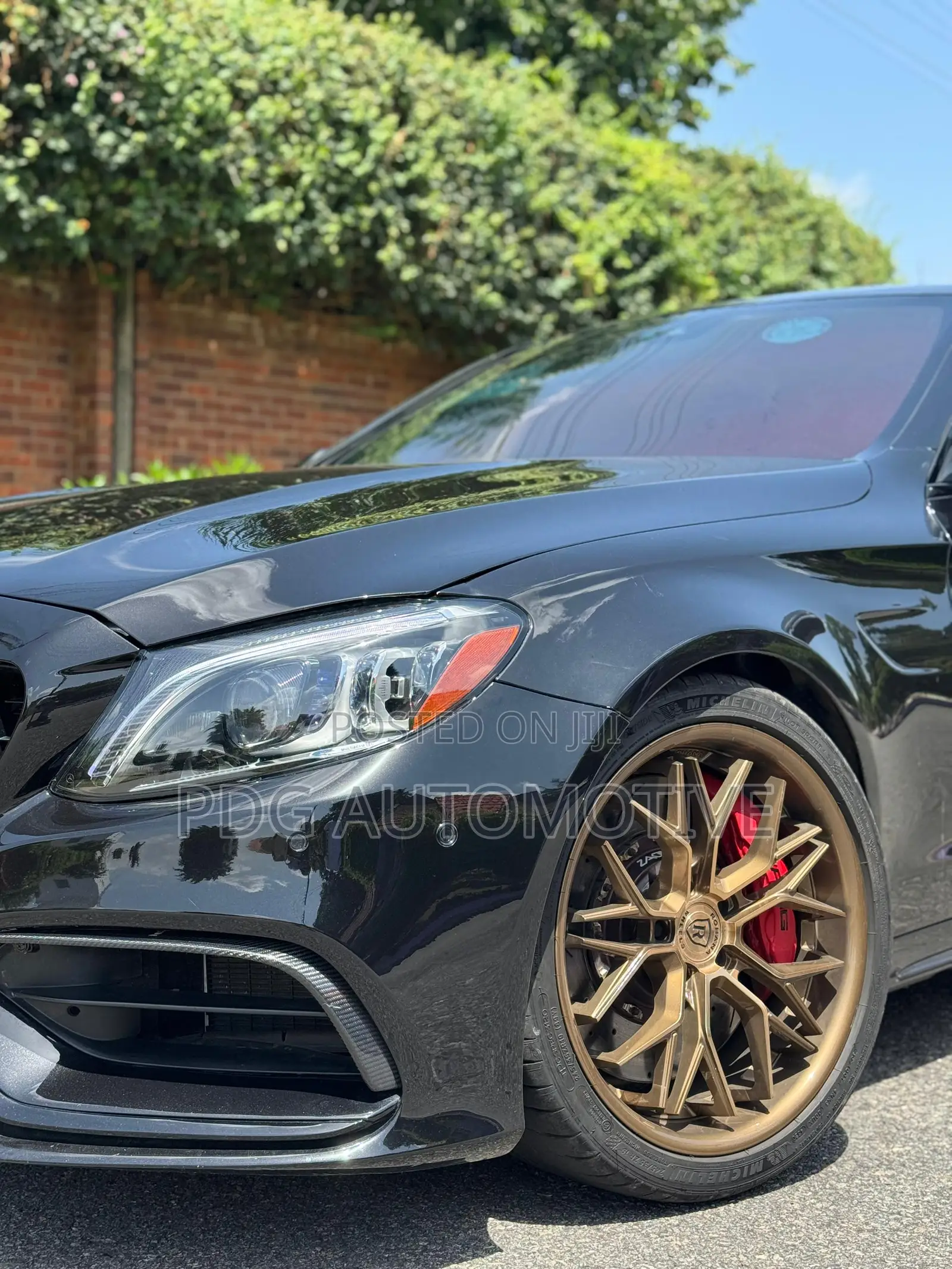 Mercedes-Benz C63 2019 Black