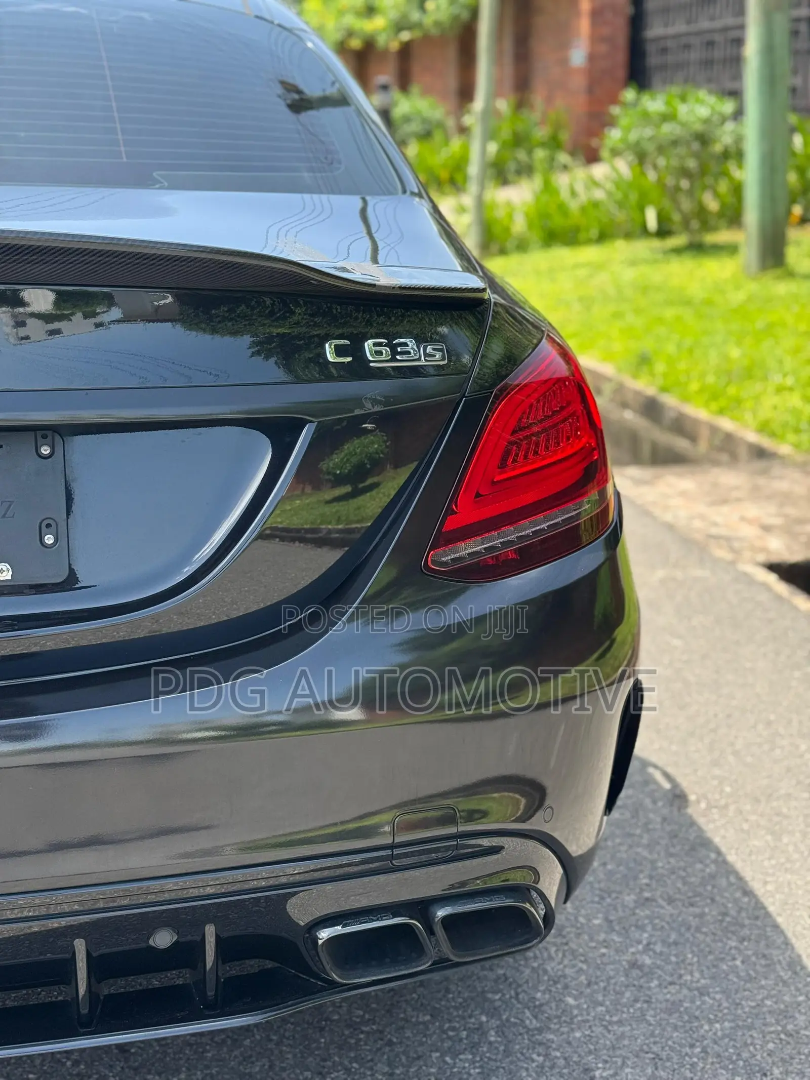 Mercedes-Benz C63 2019 Black