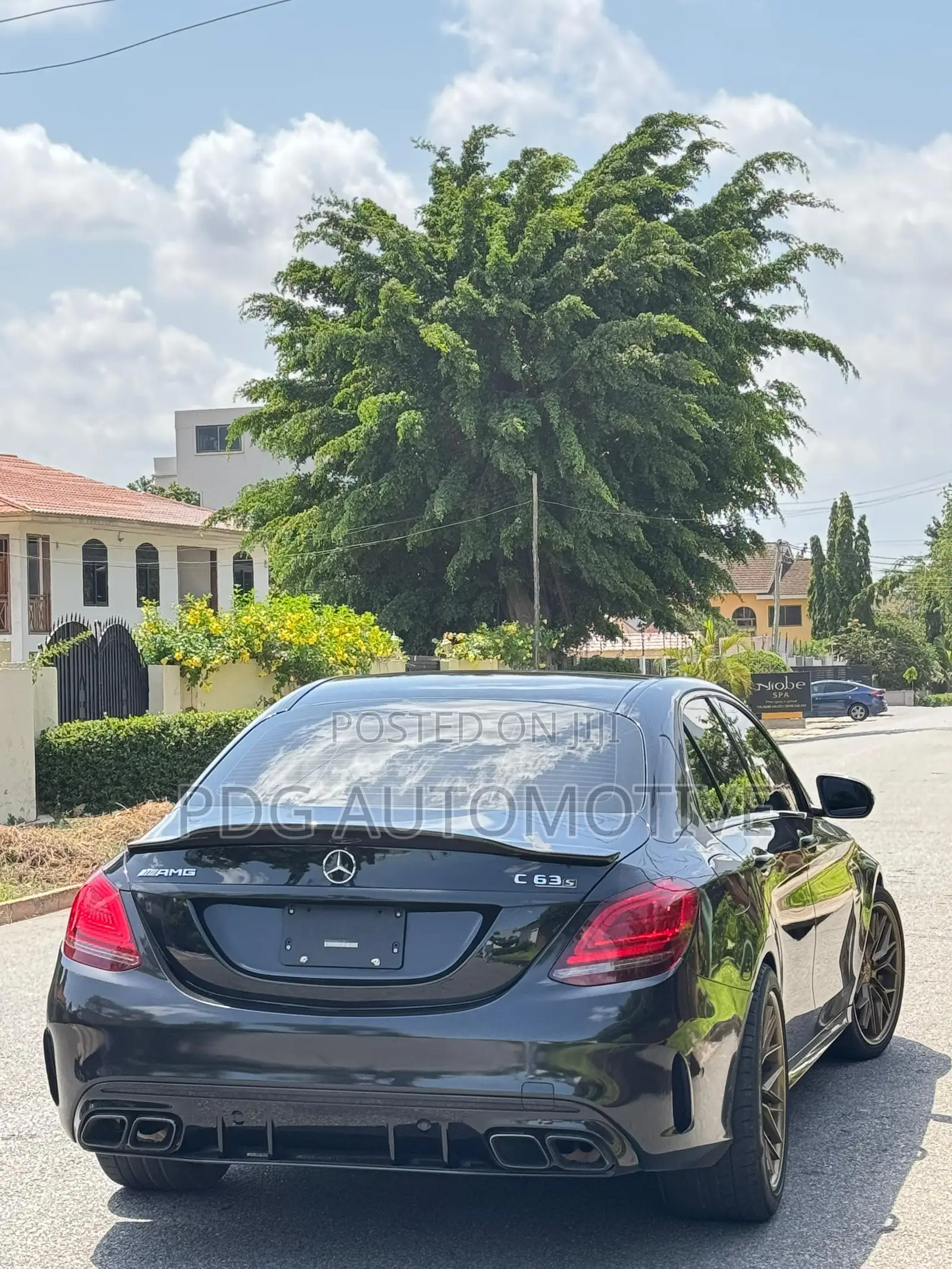 Mercedes-Benz C63 2019 Black