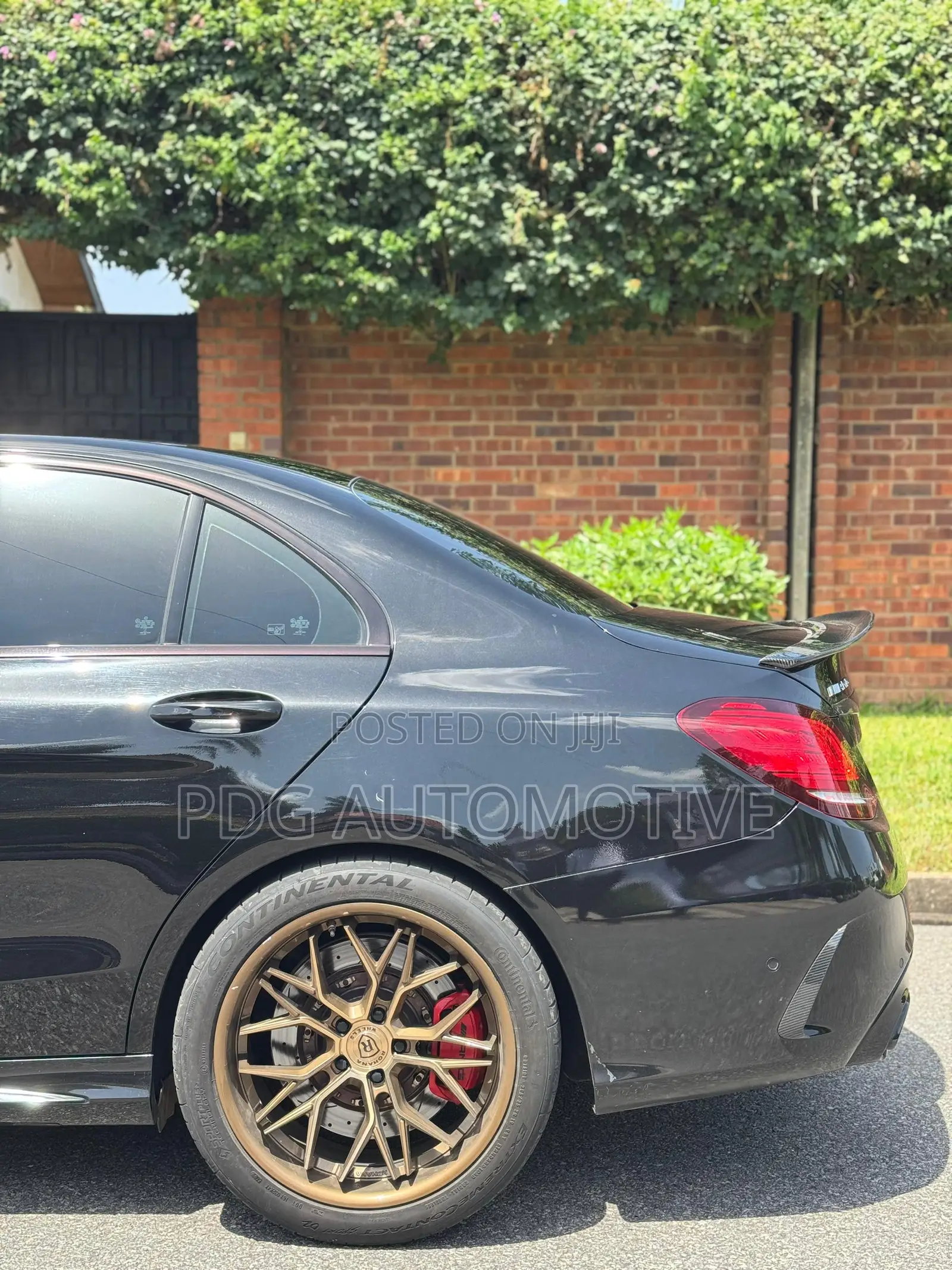 Mercedes-Benz C63 2019 Black