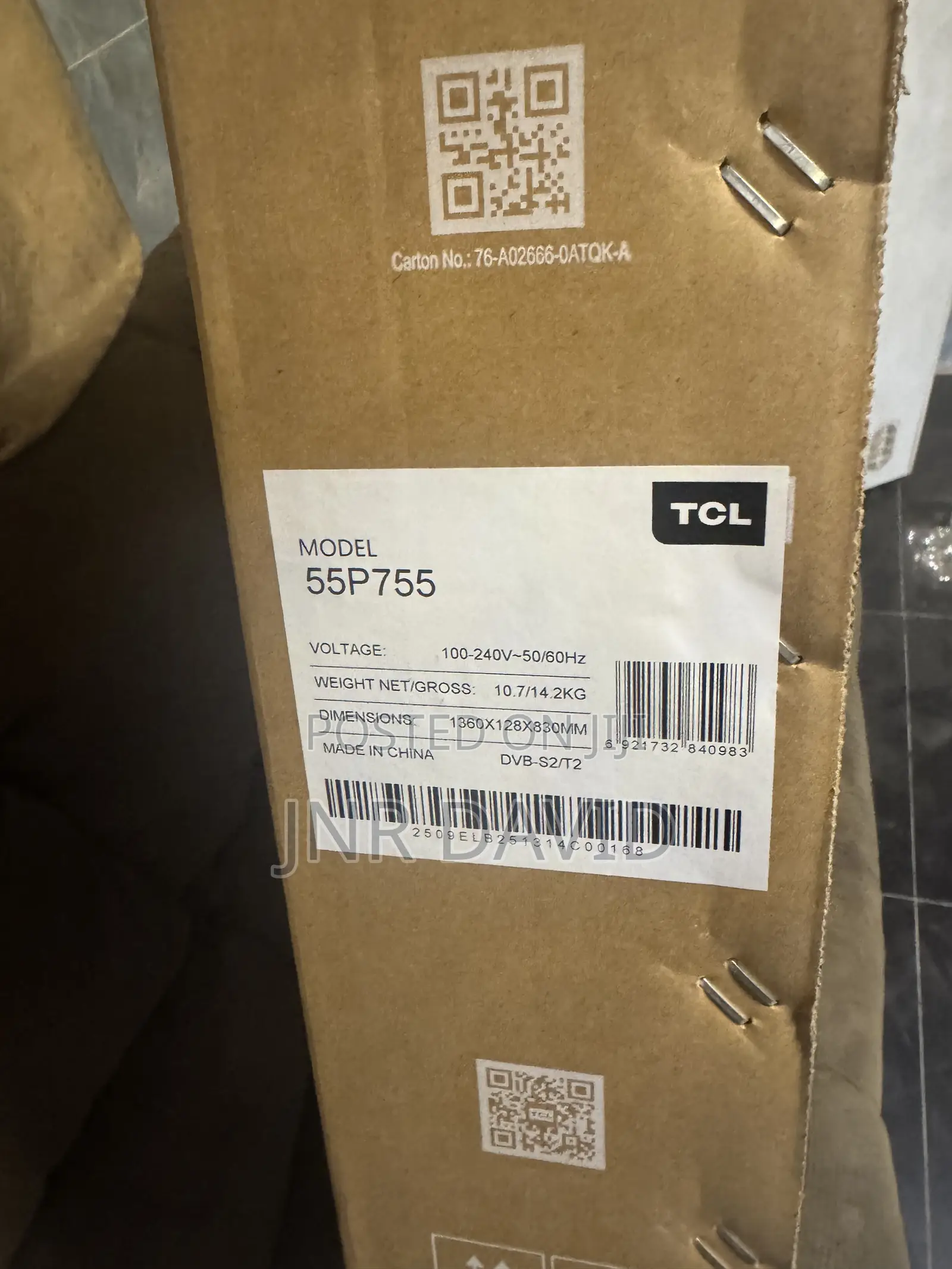 55-Inches TCL Uhd Smart Television
