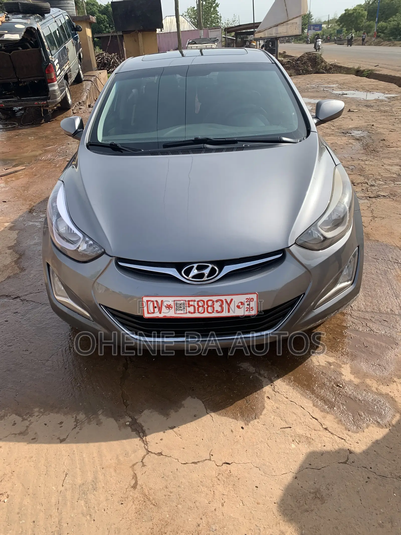 Hyundai Elantra SE 4dr Sedan (1.8L 4cyl 6M) 2014 Gray