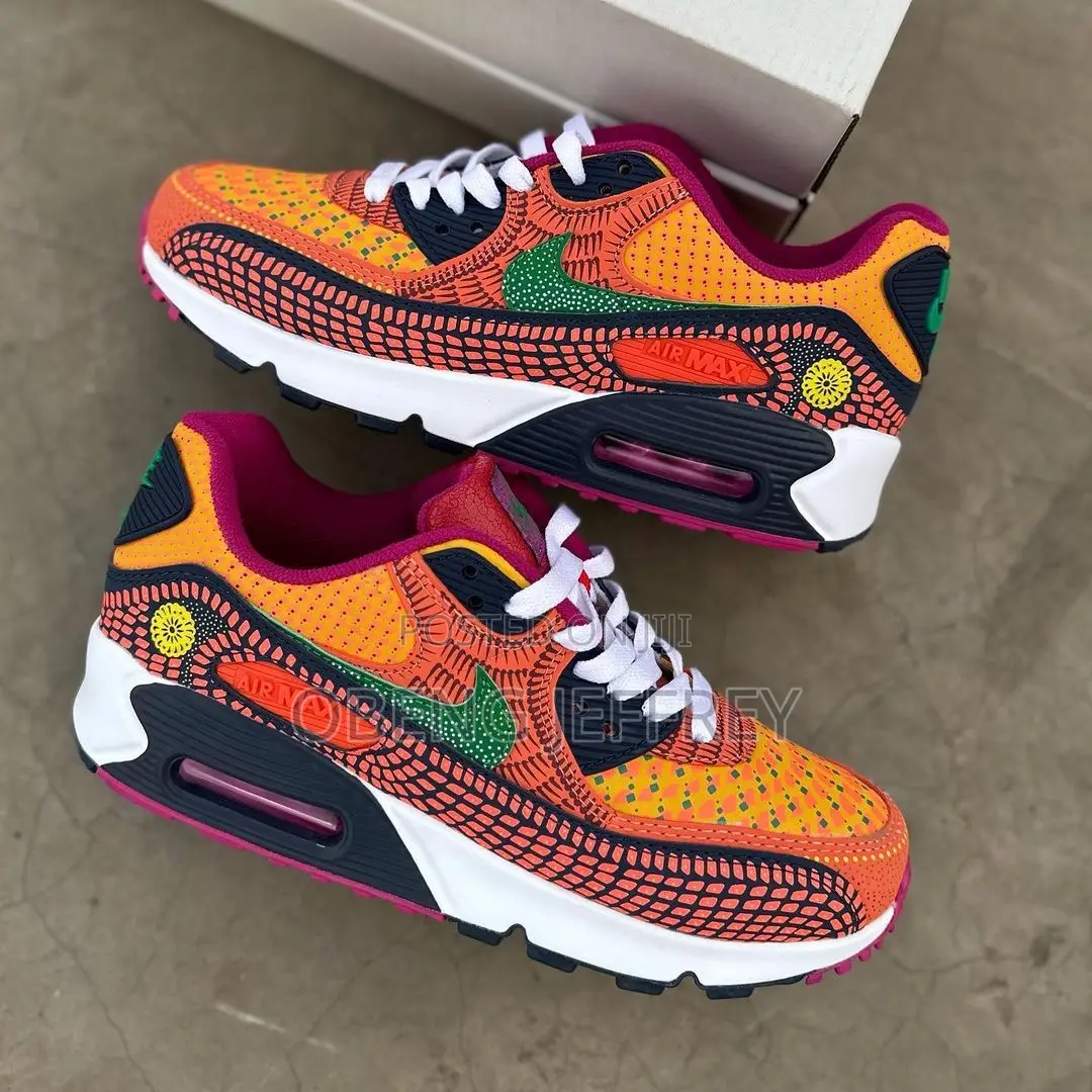 Original Airmax 90 Orange Dia De Los Meurtos
