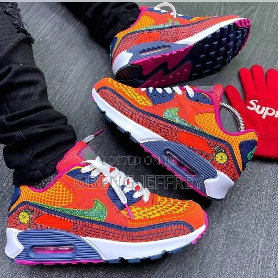 Original Airmax 90 Orange Dia De Los Meurtos