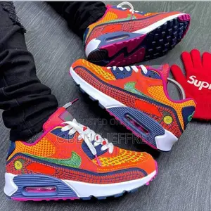 Original Airmax 90 Orange Dia De Los Meurtos