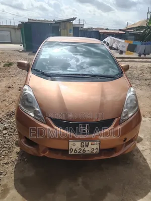 Honda Fit Sport 2011 Orange