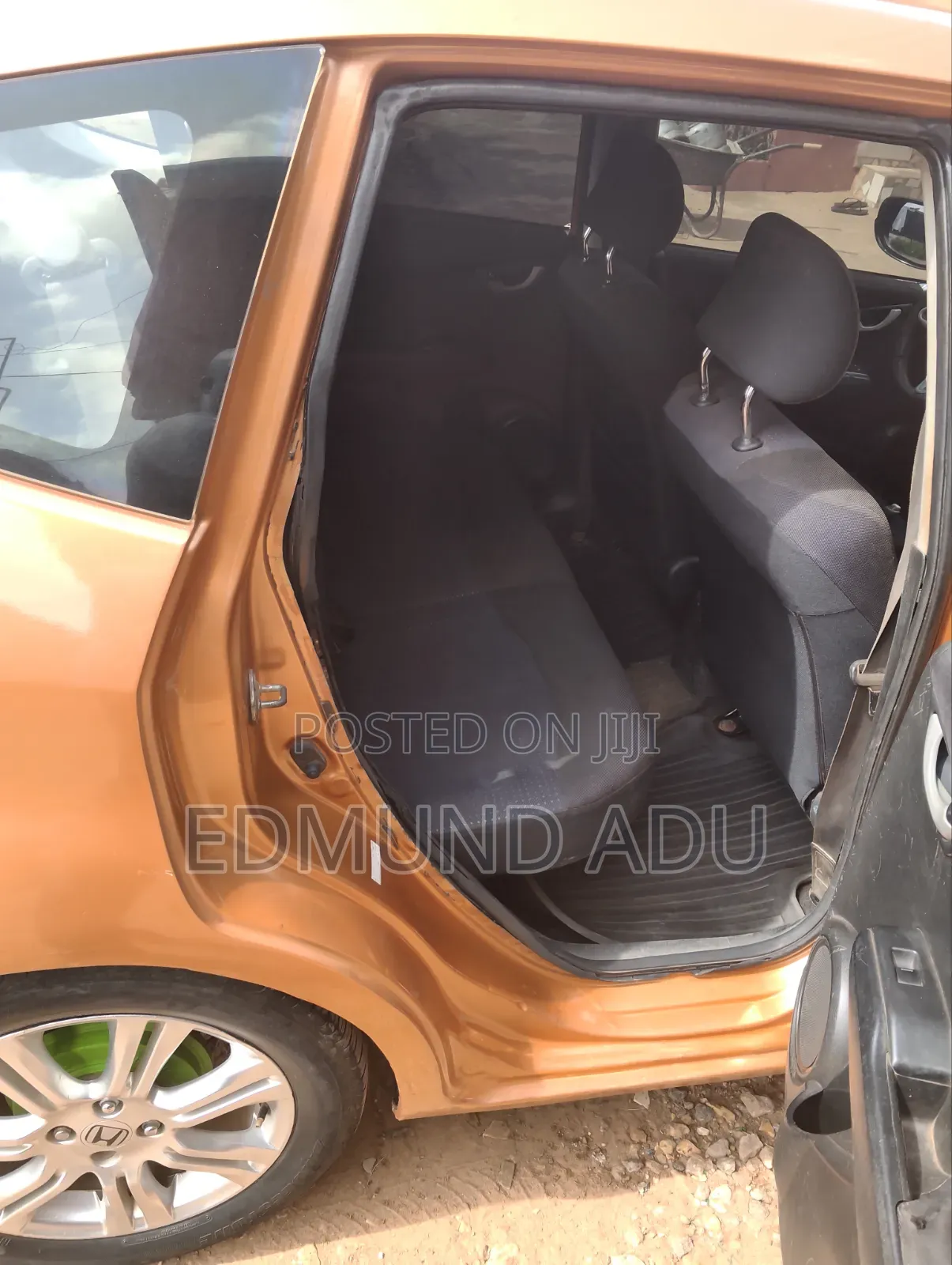 Honda Fit Sport 2011 Orange