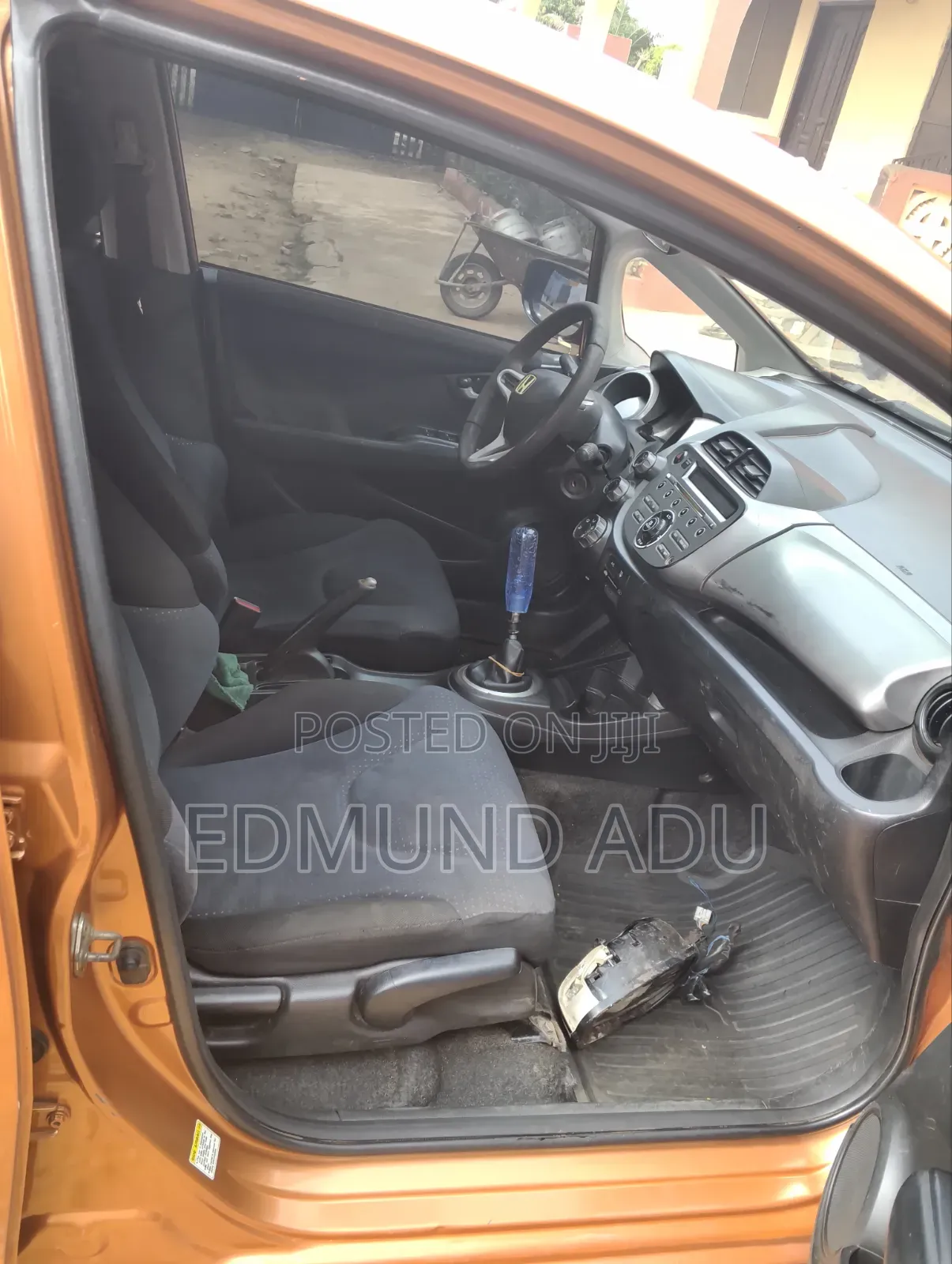 Honda Fit Sport 2011 Orange
