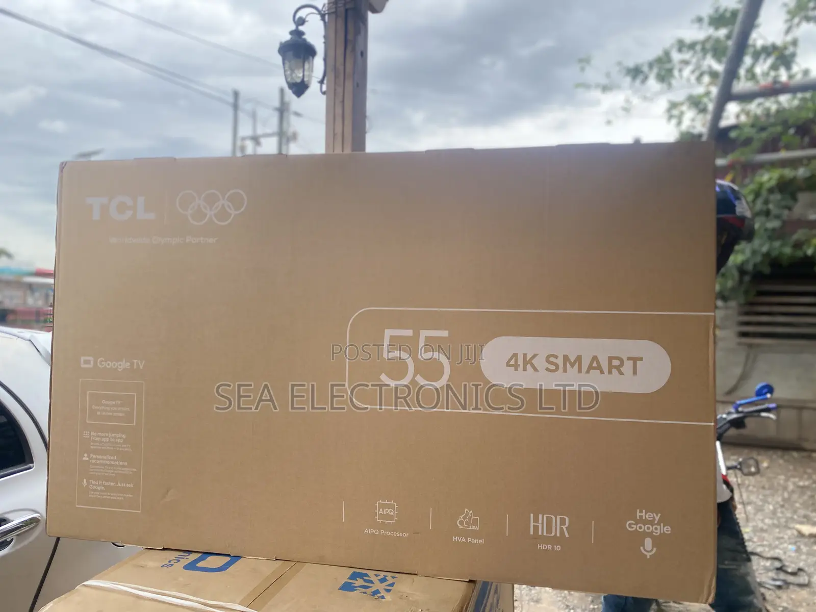 TCL 55p6l Uhd Google Smart Tv - Hdmi - Black