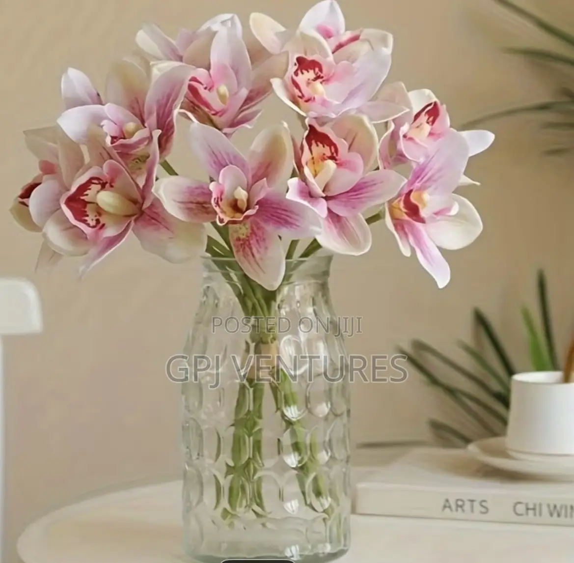 Elegant Orchid Faux Boutique Set