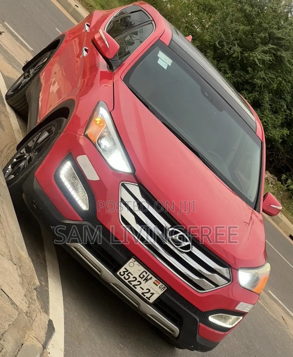Hyundai Santa Fe 2014 Red
