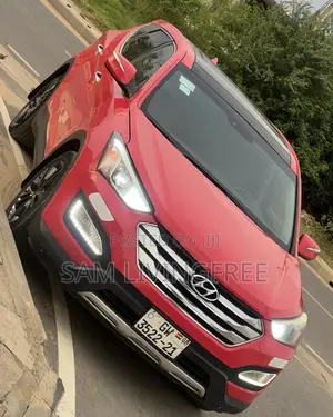Hyundai Santa Fe 2014 Red