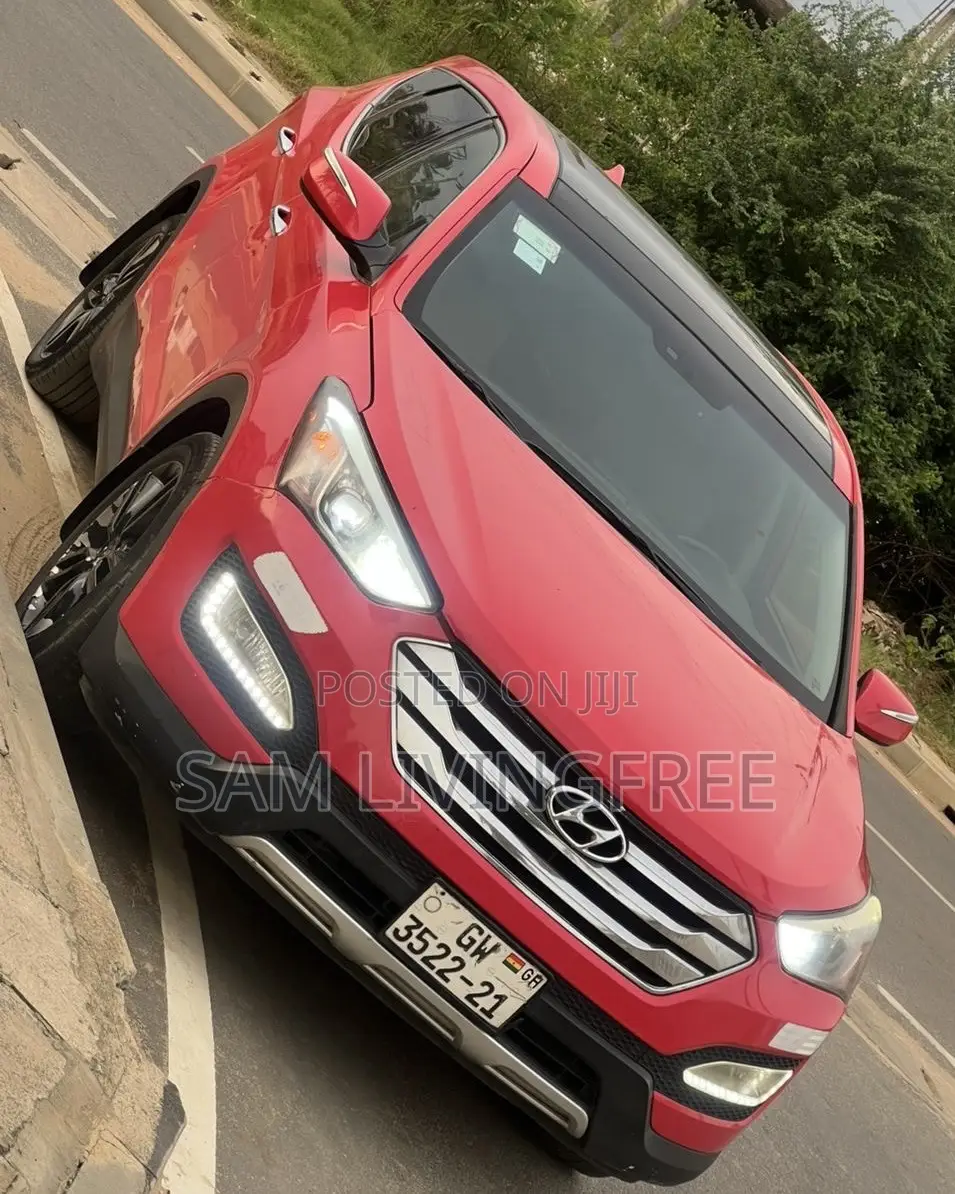 Hyundai Santa Fe 2014 Red