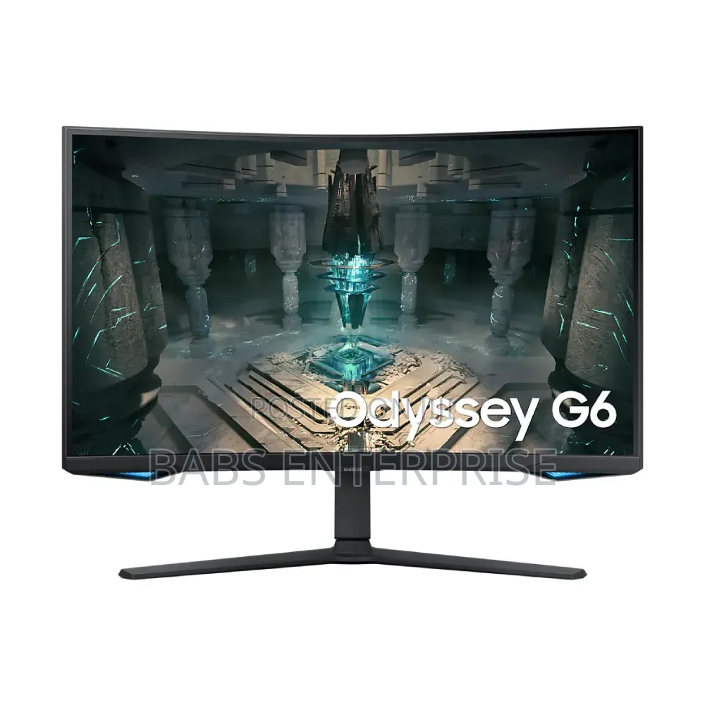 Samsung Odyssey G6 G65 Monitor-32.0 Inches Curved QHD Hdmi Black