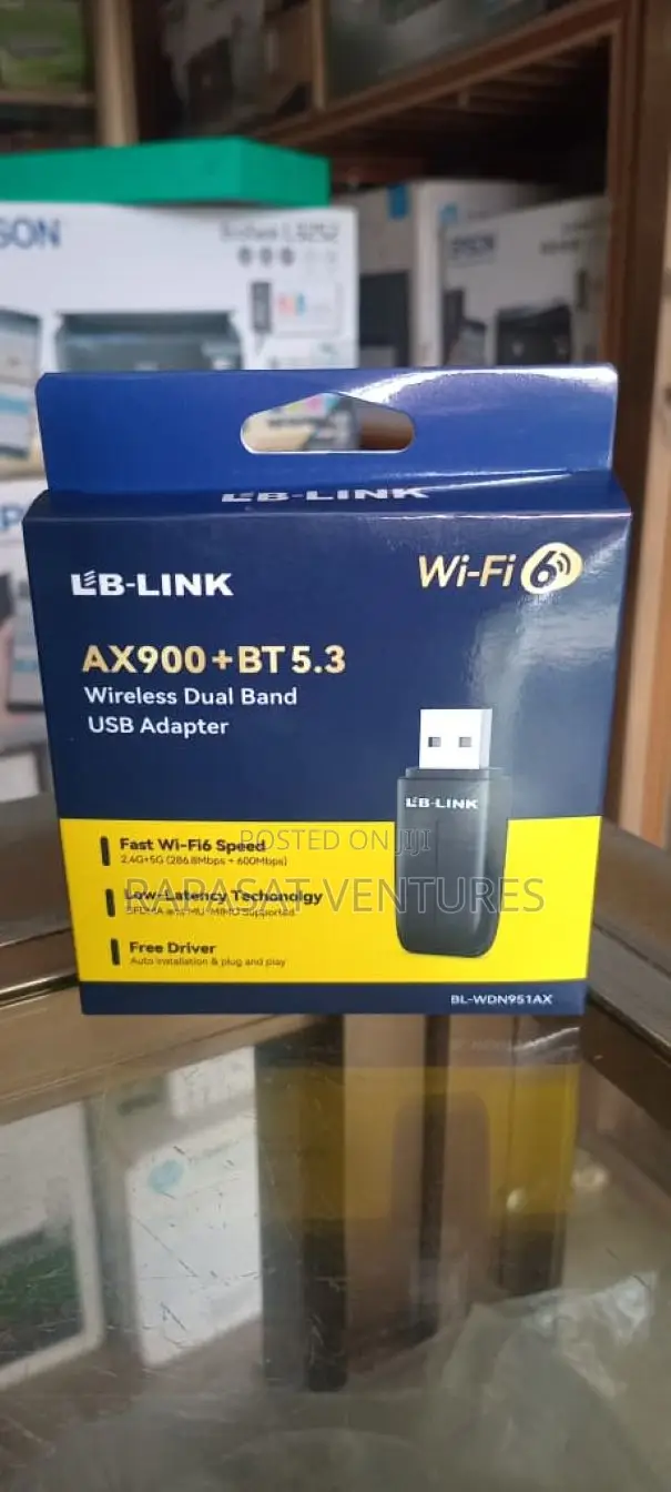 Lb-Link Bl-Wdn951ax Ax900+Bt 5.3 Wireless Dual Band Usb Adapter