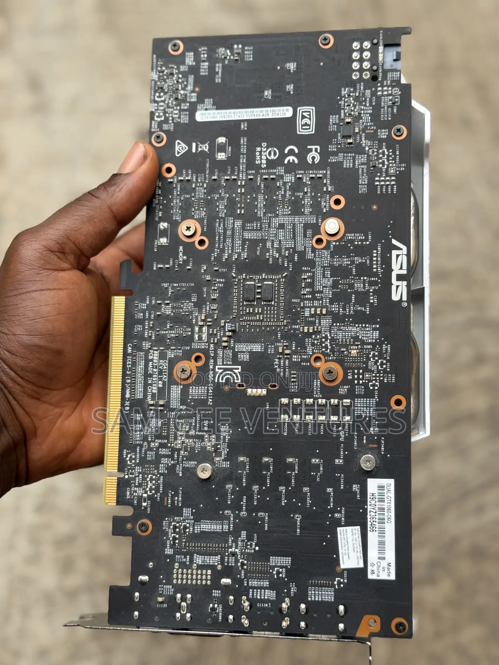 Asus Geforce GTX 1060