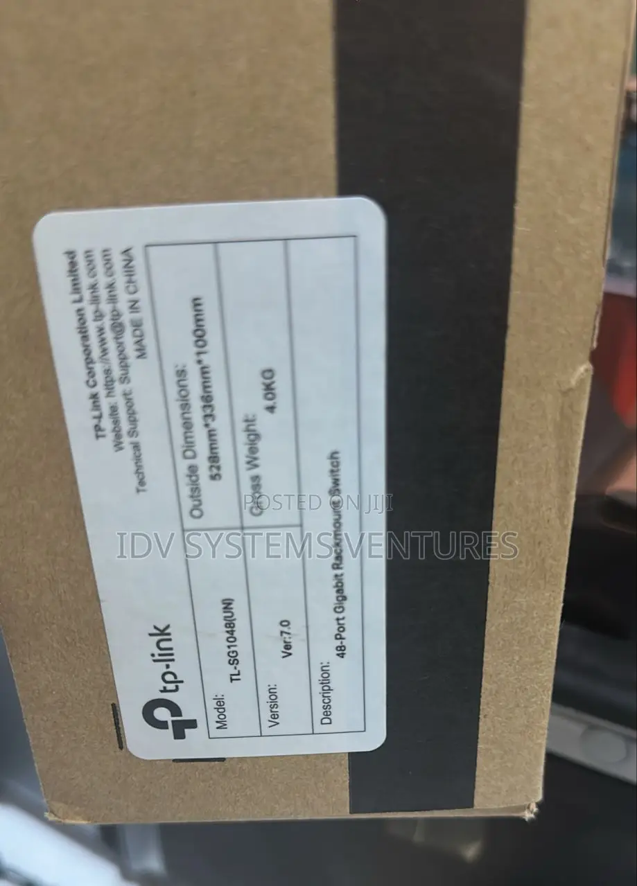 Tp-Link Tl-Sg1048 48-Port Gigabit Ethernet Switch