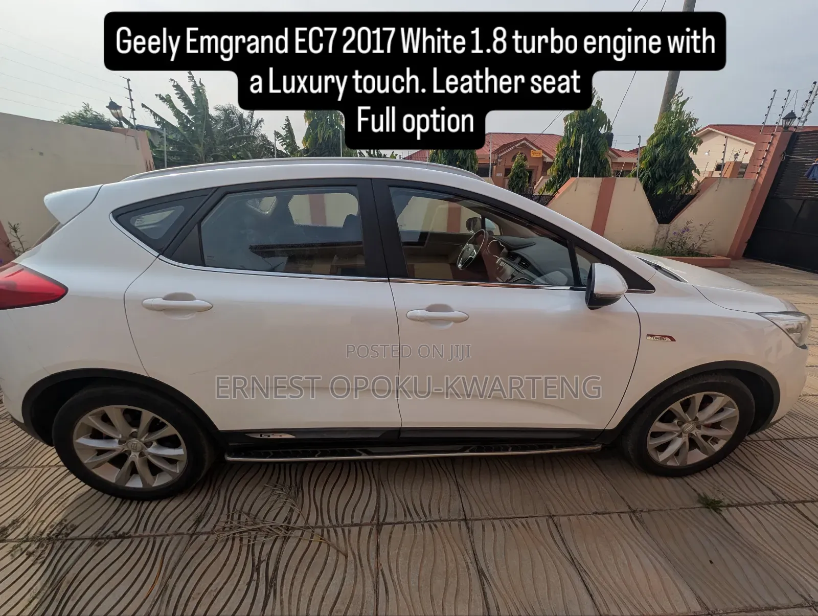 Geely Emgrand EC7 2017 White