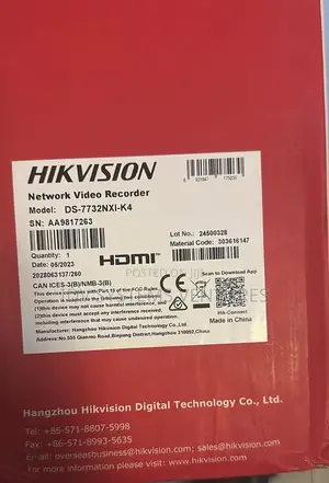 Ds-7732nxi- Hot 32-Ch 1.5u K Series Acusense NVR