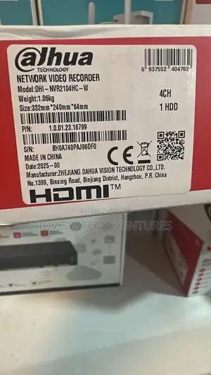 CCTV NVR 2104hc-W Dahua 4ch 1hdd Cooper 1u Wireless Network Recorder