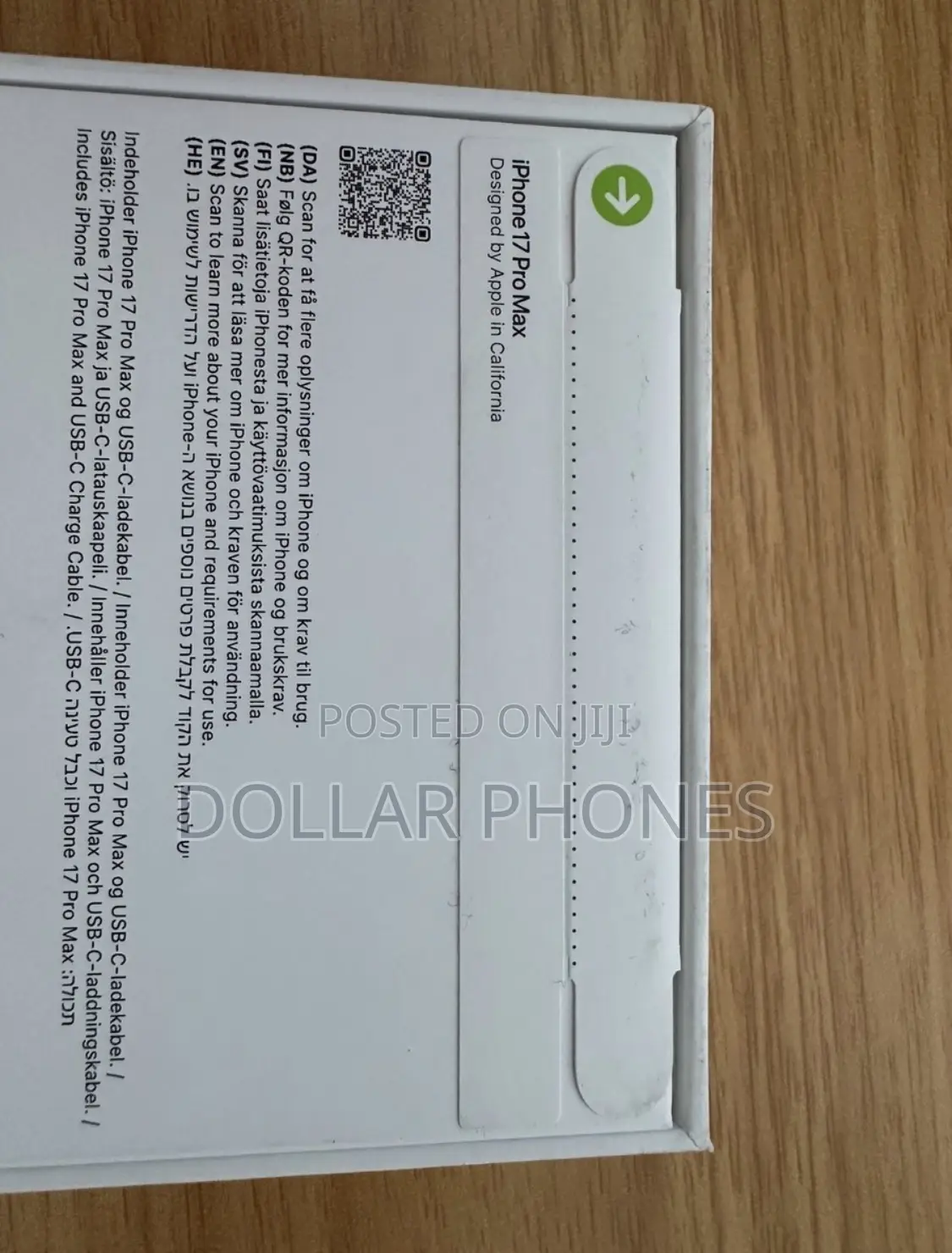 New Apple iPhone 17 Pro Max 1 TB Orange