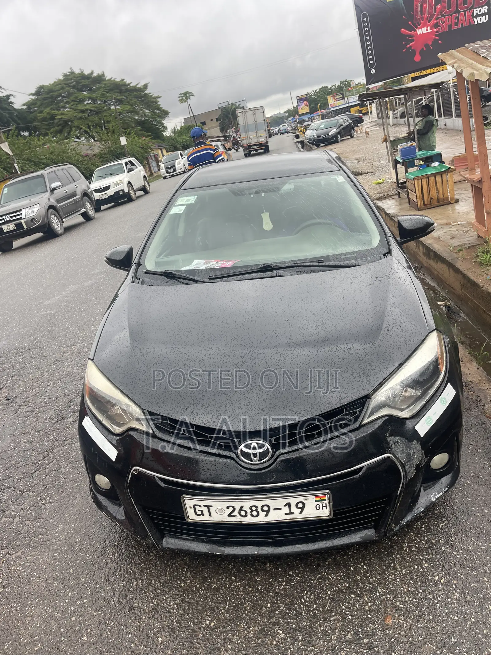 Toyota Corolla S 4dr Sedan (1.8L 4cyl CVT) 2016 Black